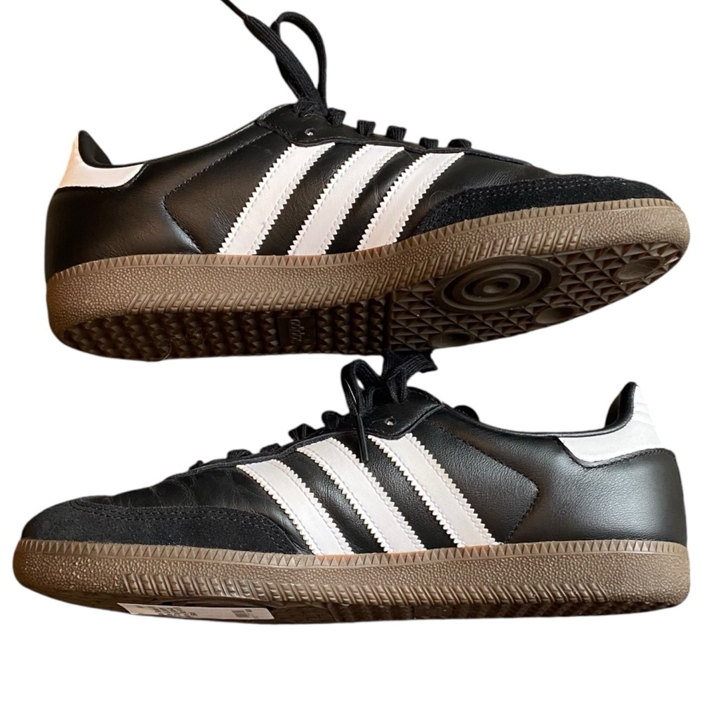 Adidas Samba OG Suede & Leather Low-Top Lace-Up Sneakers - Picture 5 of 6